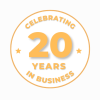 20 YEARS IN BUSINESS